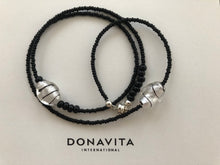 Load image into Gallery viewer, ABSTRACT CONNECTABLE  Single Wrap Necklace / Triple Wraparound  Bracelet